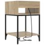 Cajoneras de Noche 2 pcs Roble Sonoma 40 x 40 x 61 cm