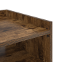 Cajoneras de Noche 2 pcs Roble ahumado 40 x 40 x 61 cm
