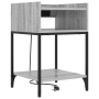 Cajoneras de Noche 2 pcs Gris sonoma 40 x 40 x 61 cm