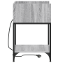 Cajoneras de Noche 2 pcs Gris sonoma 40 x 40 x 61 cm