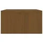 Monitorständer aus massivem Kiefernholz, honigbraun, 100 x 27 x 15 cm von vidaXL, Computersockel und -erhöhungen - Ref: Foro2...