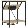 Cajoneras de Noche 2 pcs Roble Sonoma 38 x 30 x 48 cm