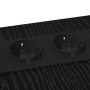 Mesa de Noche Roble negro 41.5 x 26 x 60.5 cm