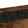 Mesa de Noche Roble ahumado 41.5 x 26 x 60.5 cm