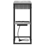 Mesa de Noche Gris sonoma 41.5 x 26 x 60.5 cm