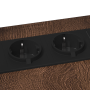 Mesa de Noche Roble Marrón 41.5 x 26 x 60.5 cm
