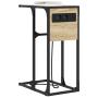Mesa de Noche Roble Sonoma 41.5 x 26 x 60.5 cm