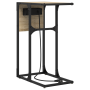 Mesa de Noche Roble Sonoma 41.5 x 26 x 60.5 cm