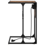 Mesa de Noche Roble ahumado 41.5 x 26 x 60.5 cm