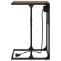 Mesa de Noche Marrón roble 41.5 x 26 x 60.5 cm