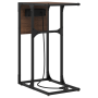 Mesa de Noche Marrón roble 41.5 x 26 x 60.5 cm