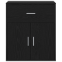 Vitrina Roble negro 60 x 31 x 70 cm Madera contrachapada