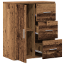 Vitrina Madera antigua 60 x 31 x 70 cm Madera contrachapada