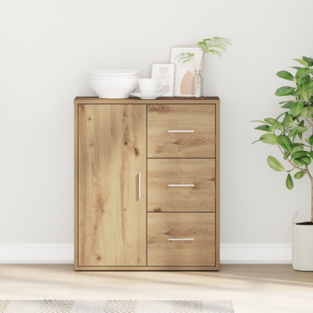 Vitrina Roble artisan 60 x 31 x 70 cm Madera contrachapada