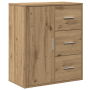 Vitrina Roble artisan 60 x 31 x 70 cm Madera contrachapada