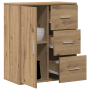 Vitrina Roble artisan 60 x 31 x 70 cm Madera contrachapada