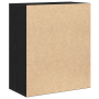 Vitrina Roble negro 60 x 31 x 70 cm Madera contrachapada