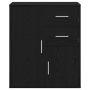 Vitrina Roble negro 60 x 31 x 70 cm Madera contrachapada