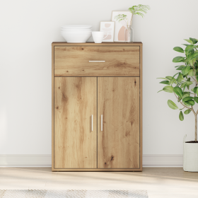 Vitrina Roble artisan 79 x 38 x 80 cm Madera contrachapada