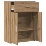 Vitrina Roble artisan 79 x 38 x 80 cm Madera contrachapada
