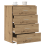 Vitrina Roble artesanal 60 x 39 x 80 cm Madera contrachapada