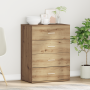 Vitrina Roble artesanal 60 x 39 x 80 cm Madera contrachapada