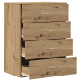 Vitrina Roble artesanal 60 x 39 x 80 cm Madera contrachapada