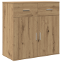 Vitrina Roble artisan 79 x 38 x 80 cm Madera contrachapada