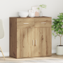Vitrina Roble artisan 79 x 38 x 80 cm Madera contrachapada