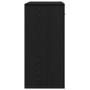 Vitrina Roble negro 79 x 38 x 80 cm Madera contrachapada