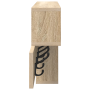 Perchero de pared Roble de Sonoma 100 x 12 x 43.5 cm