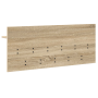 Perchero de pared con estante Roble Sonoma 100 x 40 x 12 cm