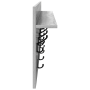 Perchero de pared con estante Gris sonoma 100 x 40 x 12 cm