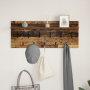 Perchero de pared con estante Madera antigua 100 x 40 x 12 cm