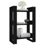 Regal/Raumteiler aus schwarzem Kiefernholz, 60 x 35 x 91 cm von vidaXL, Bücherregale und Regale - Ref: Foro24-813883, Preis: ...