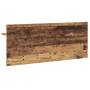 Perchero de pared con estante Madera antigua 100 x 40 x 12 cm