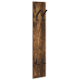 Perchero de pared Roble ahumado 20 x 1.5 x 100 cm