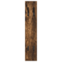 Perchero de pared Roble ahumado 20 x 1.5 x 100 cm
