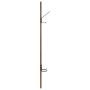 Perchero de pared Roble ahumado 20 x 1.5 x 100 cm