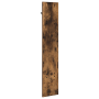 Perchero de pared Roble ahumado 20 x 1.5 x 100 cm