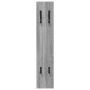 Perchero de pared Gris sonoma 20 x 1.5 x 100 cm