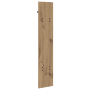 Perchero de pared Roble artisan 20 x 1.5 x 100 cm
