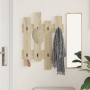 Perchero de pared Roble de Sonoma 60 x 3 x 82 cm