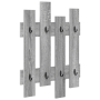 Perchero de pared con almacenamiento Gris sonoma 60 x 3 x 82 cm