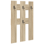 Perchero de pared Roble Sonoma 65 x 3 x 100 cm
