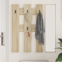 Perchero de pared Roble Sonoma 65 x 3 x 100 cm