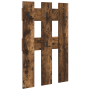Perchero de pared Roble ahumado 65 x 3 x 100 cm