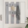 Perchero de pared Gris sonoma 65 x 3 x 100 cm