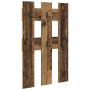 Perchero de pared Madera antigua 65 x 3 x 100 cm