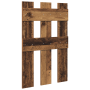Perchero de pared Madera antigua 65 x 3 x 100 cm